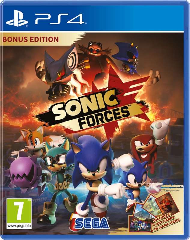 PS4 Sonic Forces Bonus Edition / Brand New (Sealed)