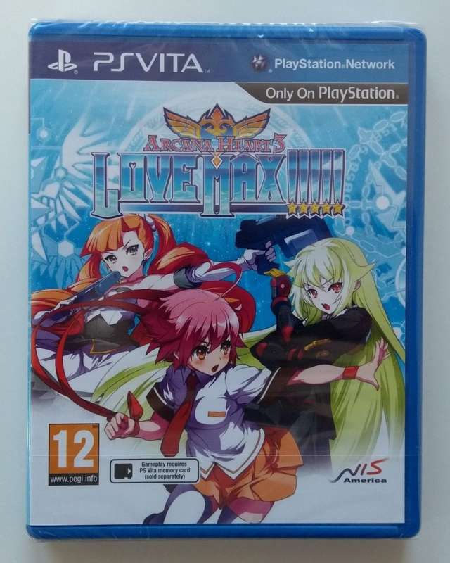 PSVITA Arcana Heart 3 Love Max / Brand New (Sealed)