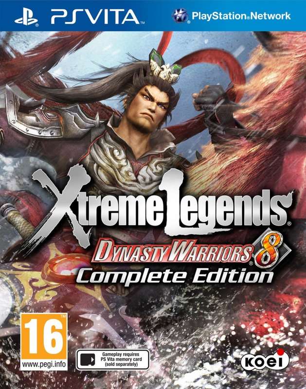 PSVITA Dynasty Warriors 8 Xtreme Legends Complete Edition / As New