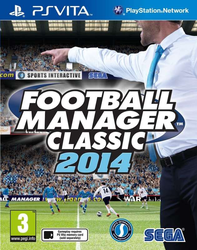 PSVITA FOOTBALL MANAGER CLASSIC 2014