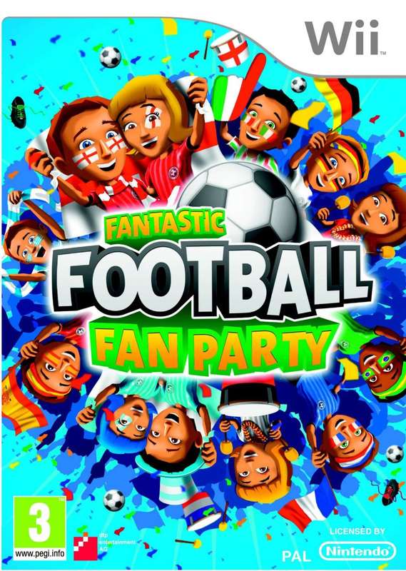 Wii Fantastic Football Fan Party / Brand New (Sealed)
