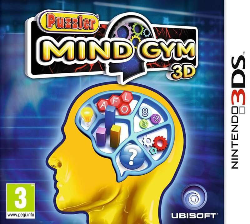 Nintendo 3DS Puzzler Mind Gym 3D / As New
