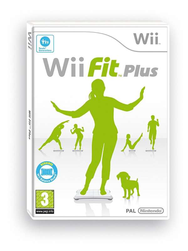 Wii Fit Plus Game With Balance Board Bundle