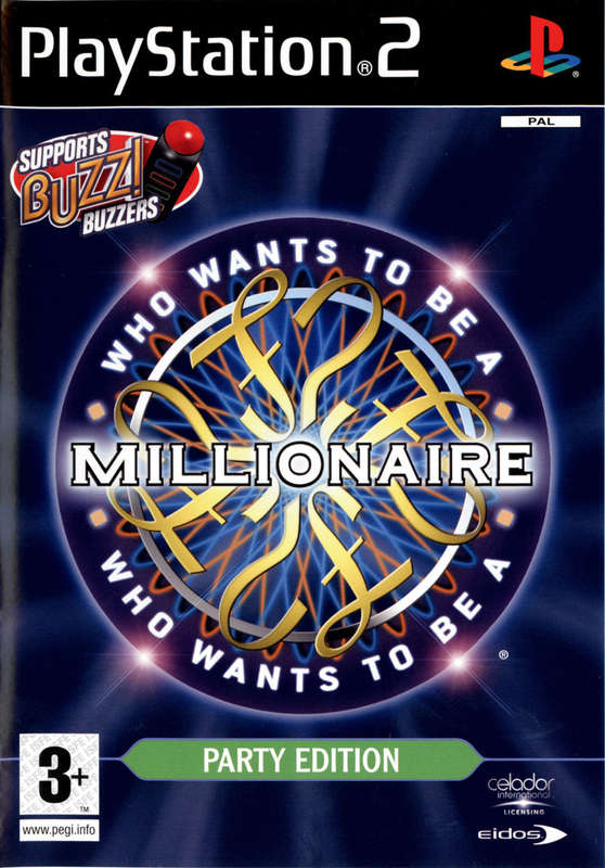 PS2 Who Wants To Be A Millionaire Party Edition / As New