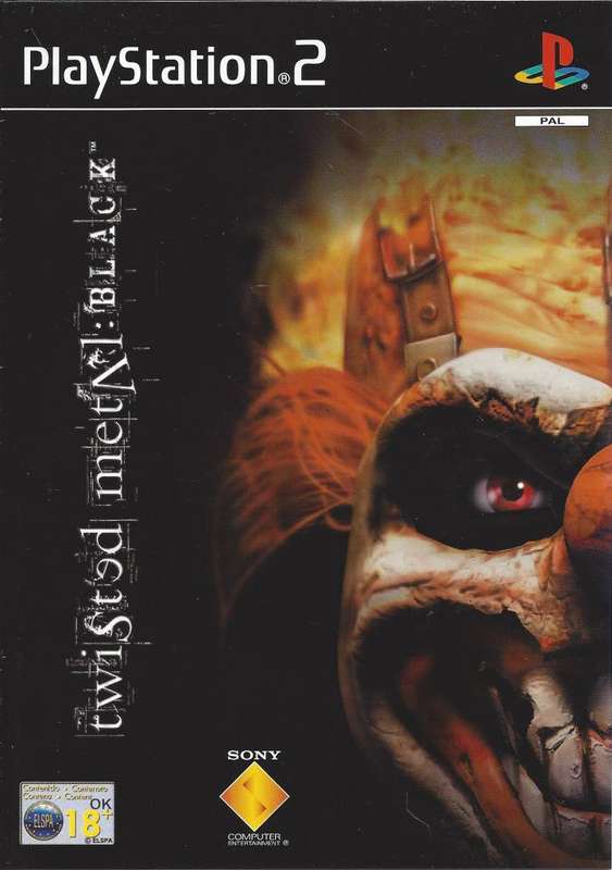 PS2 Twisted Metal Black