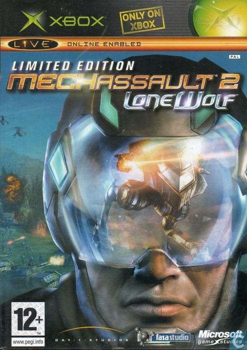 XBOX MECHASSAULT 2 LONE WOLF / BRAND NEW (SEALED)