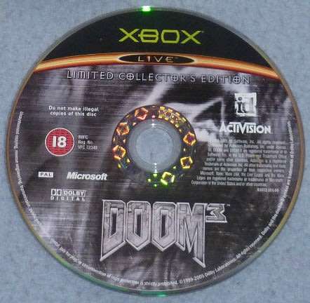 Xbox Doom 3 Limited Collectors Edition / Original Product