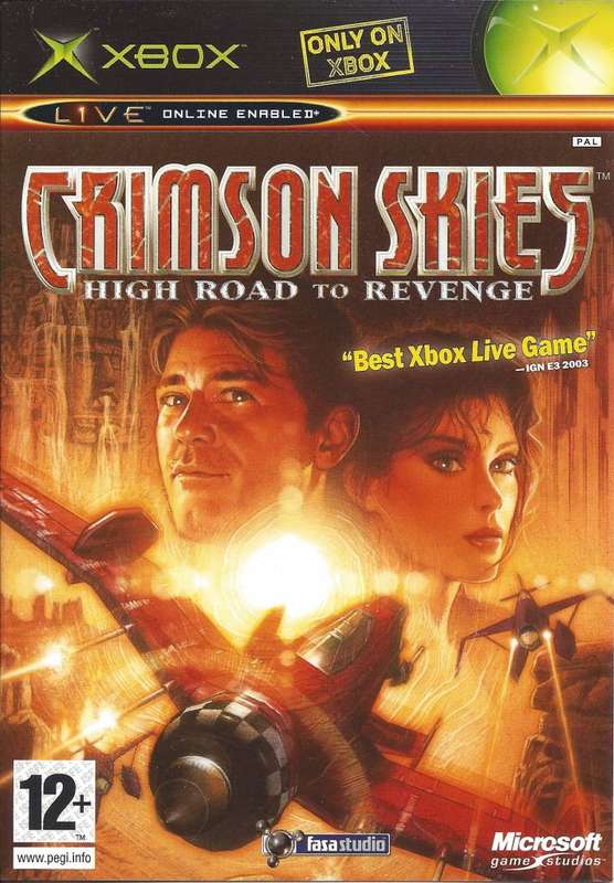 Xbox Crimson Skies High Road To Revenge / Brand New (Sealed)