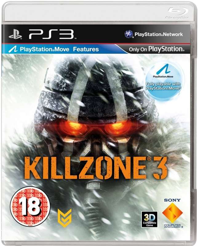 PS3 KILLZONE 3 PLAYSTATION MOVE SHARP SHOOTER GUN BUNDLE / AS NEW (BOXED) / BID TO WIN