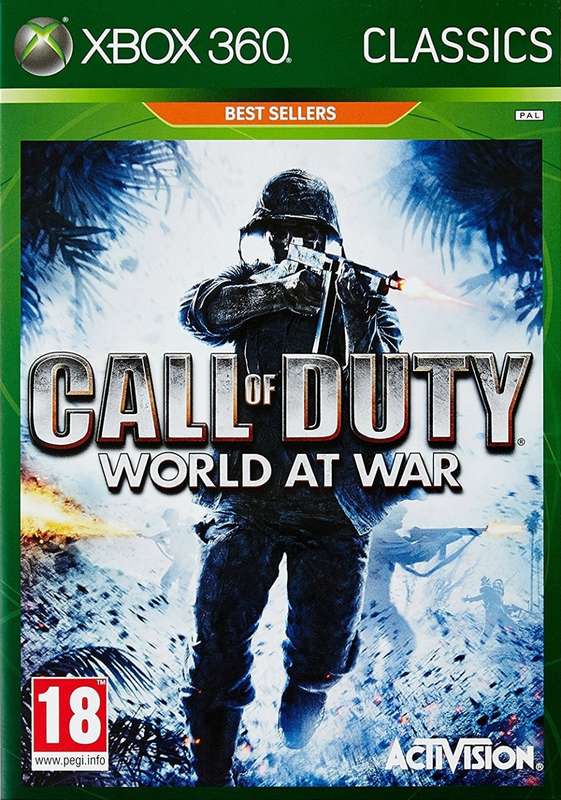 Xbox 360 Call Of Duty World At War / Original Product