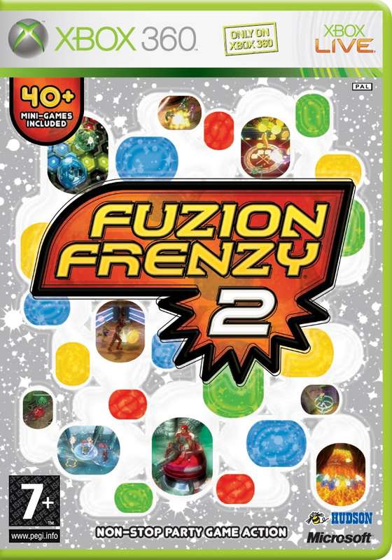 Xbox 360 Fuzion Frenzy 2 / As New / Original Product