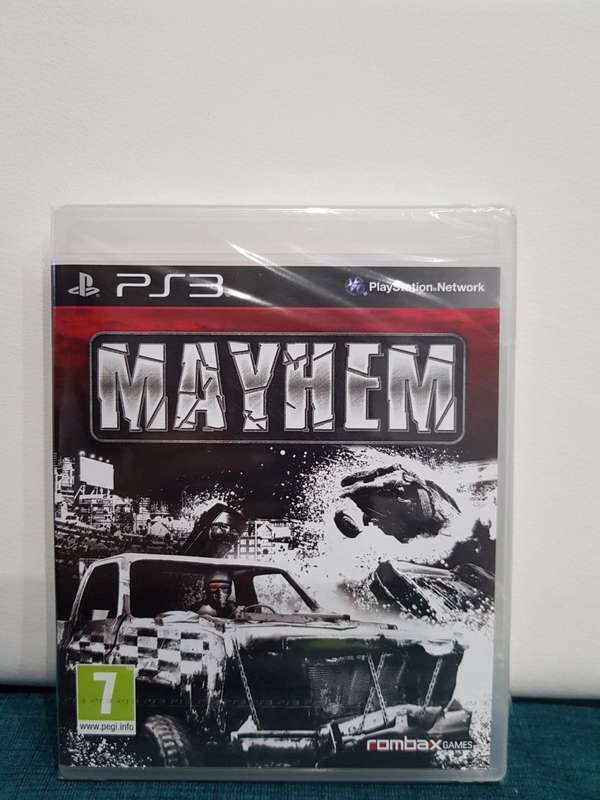 PS3 Mayhem / Brand New (Sealed)