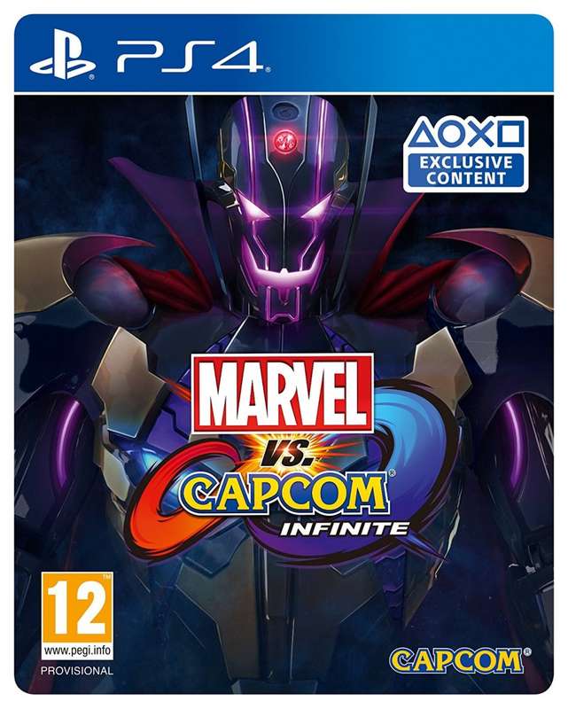 PS4 MARVEL VS CAPCOM INFINITE DELUXE STEELBOOK EDITION / BRAND NEW (SEALED) / BID TO WIN