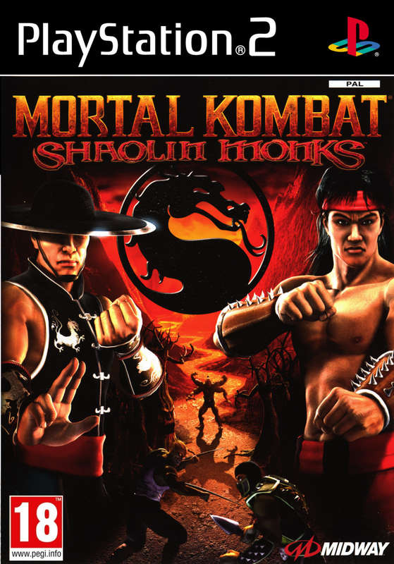 PS2 Mortal Kombat Shaolin Monks