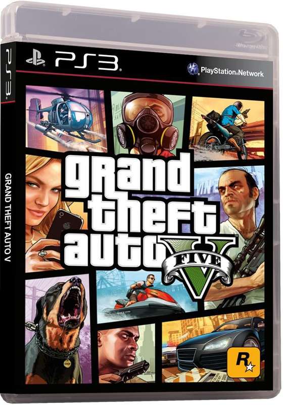 PS3 Grand Theft Auto Five V / As New