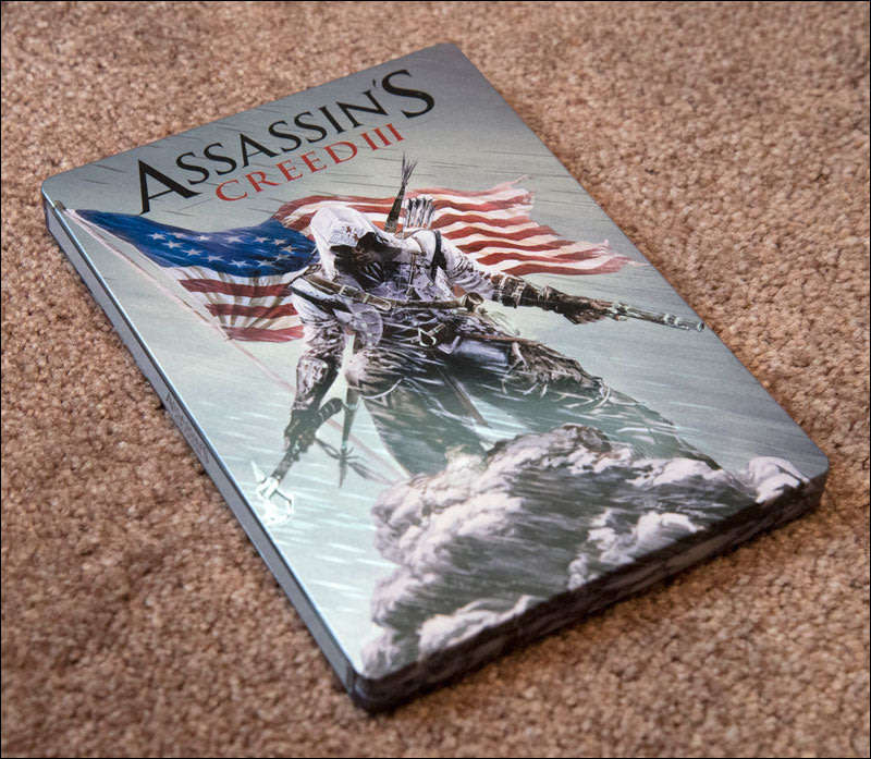 PS3 ASSASSINS CREED III FREEDOM EDITION COLLECTORS / BID TO WIN