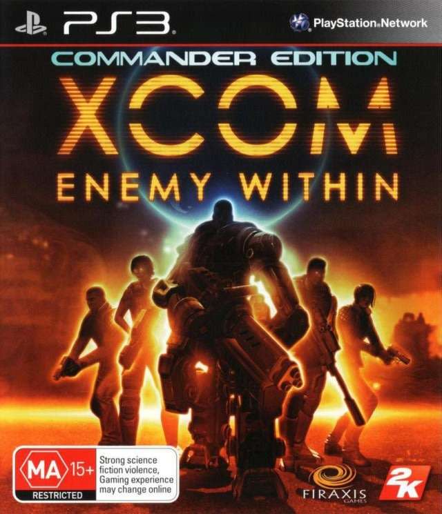 PS3 XCOM Enemy Within Commander Edition / As New