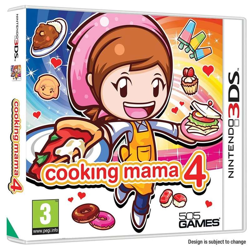 Nintendo 3DS Cooking Mama 4 / Brand New (Sealed)