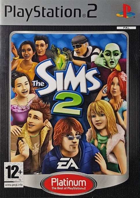 PS2 The Sims 2 Platinum