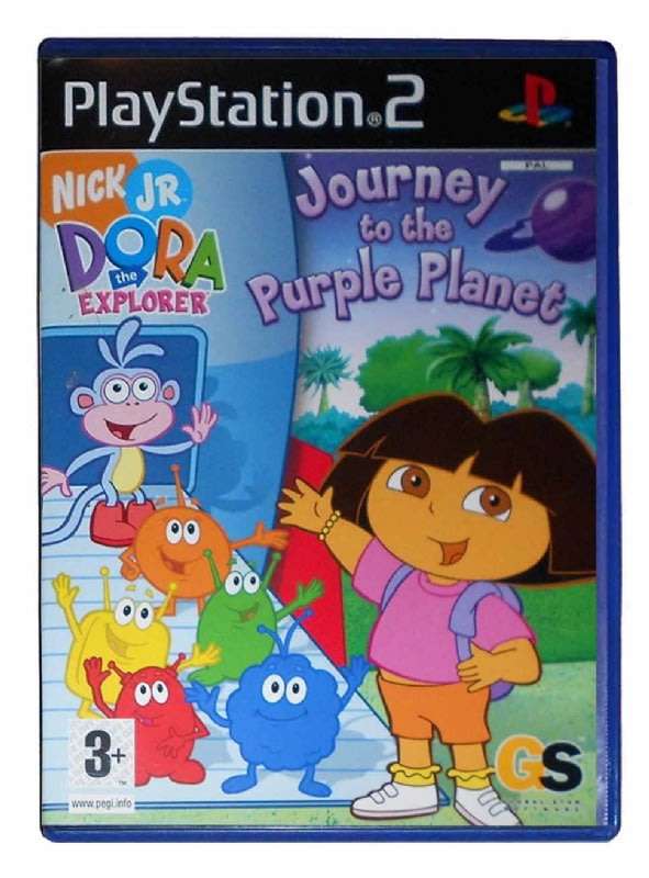 PS2 Dora The Explorer Journey To The Purple Planet