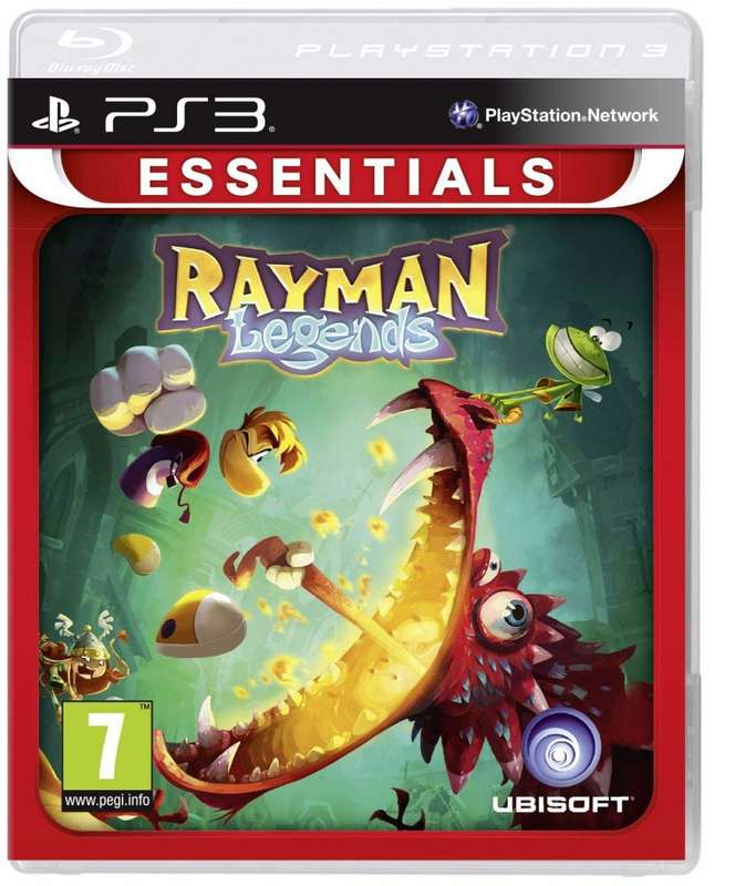 PS3 RAYMAN LEGENDS ESSENTIALS / BRAND NEW (SEALED) / BID TO WIN