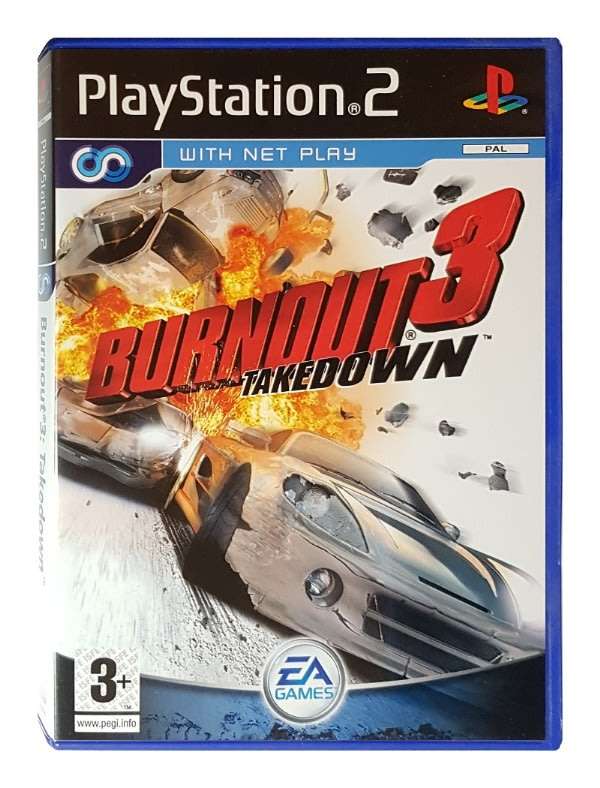 PS2 Burnout 3 Takedown / As New