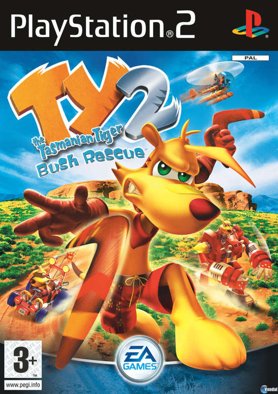 PS2 TY The Tasmanian Tiger 2 Bush Rescue