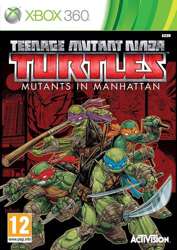 Xbox 360 Teenage Mutant Ninja Turtles Mutants In Manhattan / Brand New (Sealed)