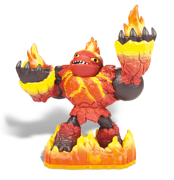 OFFICIAL SKYLANDERS CHARACTER HOT HEAD / BID TO WIN