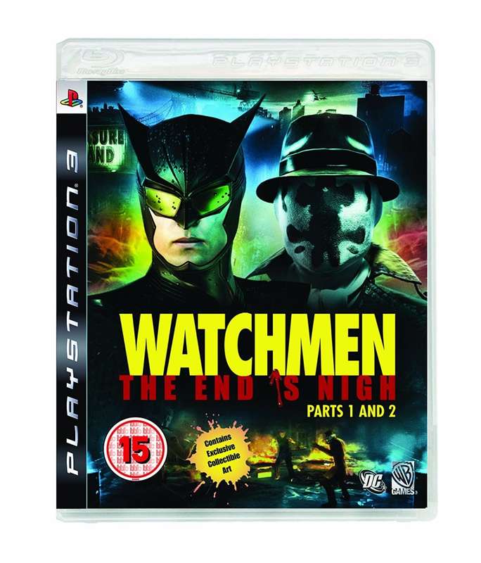 PS3 WATCHMEN THE END IS NIGH PARTS 1 AND 2