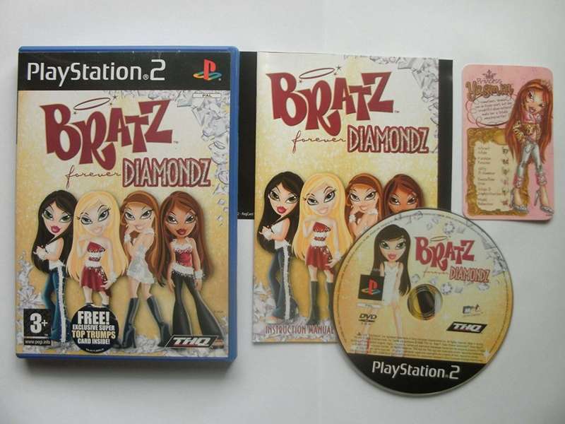 PS2 Bratz Forever Diamondz