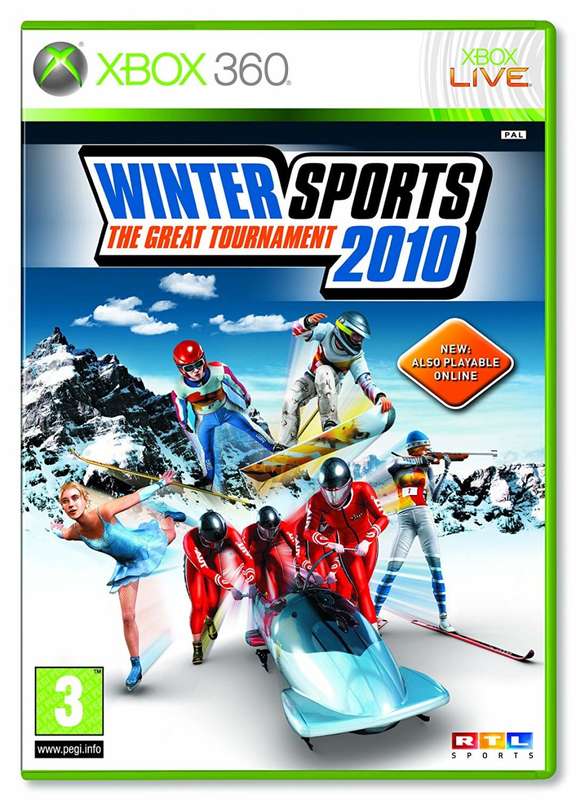 XBOX 360 WINTER SPORTS THE GREAT TOURNAMENT 2010 / ORIGINAL PRODUCT