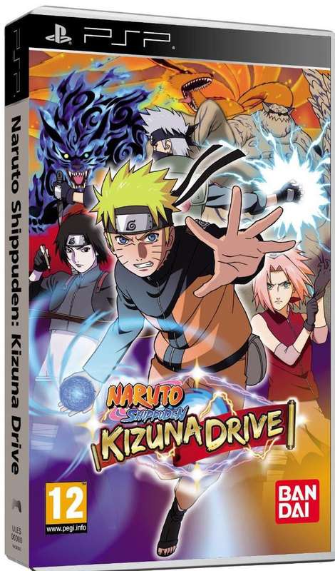 PSP Naruto Shippuden Kizuna Drive