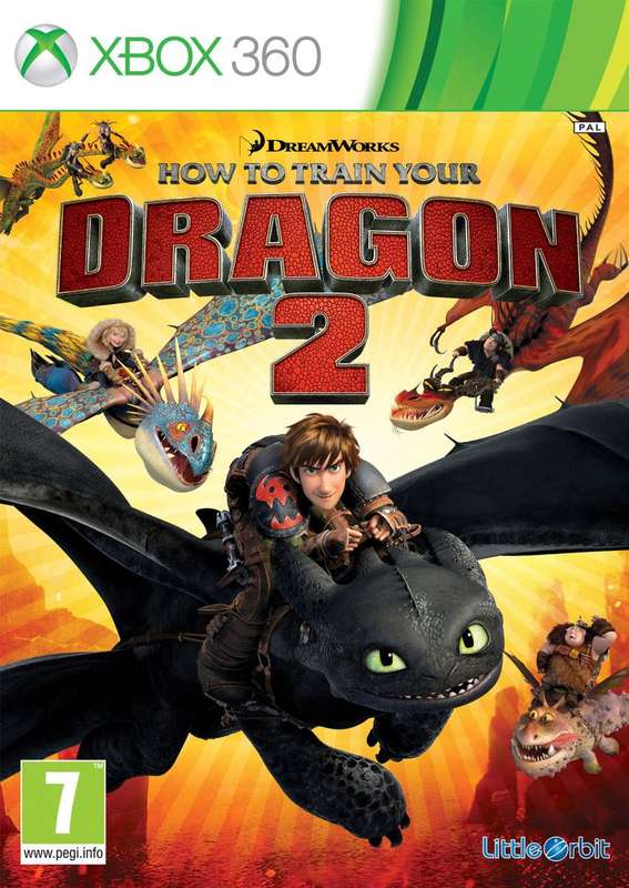 Xbox 360 Dreamworks How To Train Your Dragon 2 / Original Product