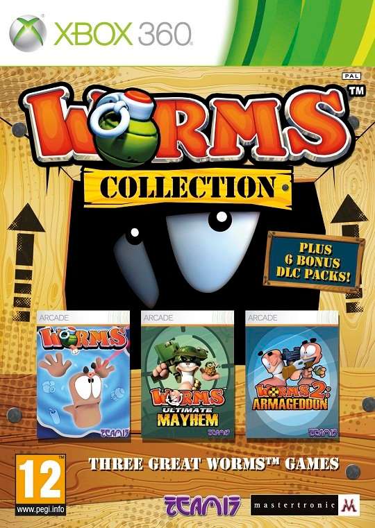 XBOX 360 WORMS COLLECTION / ORIGINAL PRODUCT