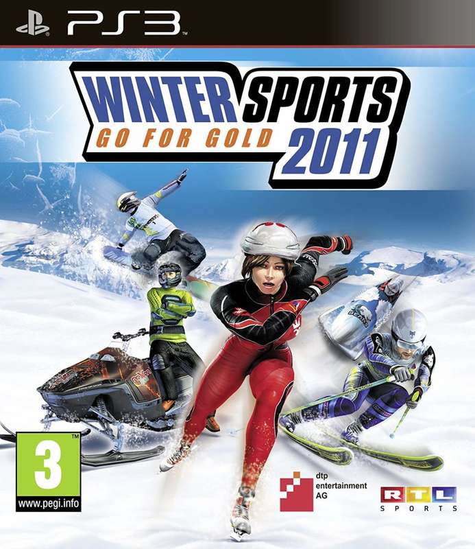PS3 WINTER SPORTS 2011 GO FOR GOLD / AS NEW