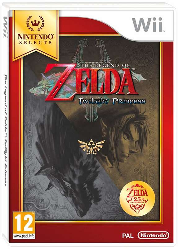 WII THE LEGEND OF ZELDA TWILIGHT PRINCESS NINTENDO SELECTS / BRAND NEW (SEALED)
