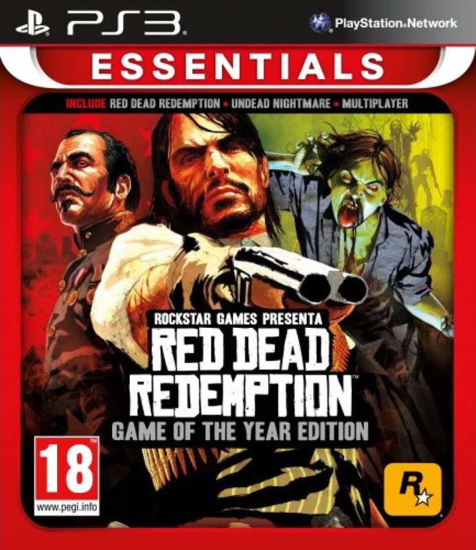 PS3 Red Dead Redemption Game Of The Year Edition