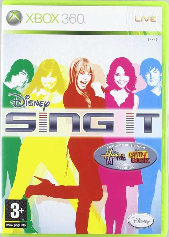 Xbox 360 Disney Sing It / Brand New (Sealed) / Sag