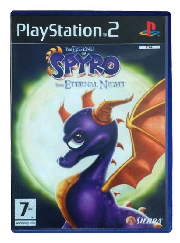 PS2 The Legend Of Spyro The Eternal Night