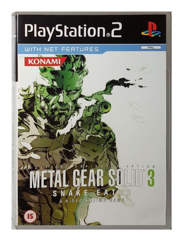 PS2 Metal Gear Solid 3 Snake Eater
