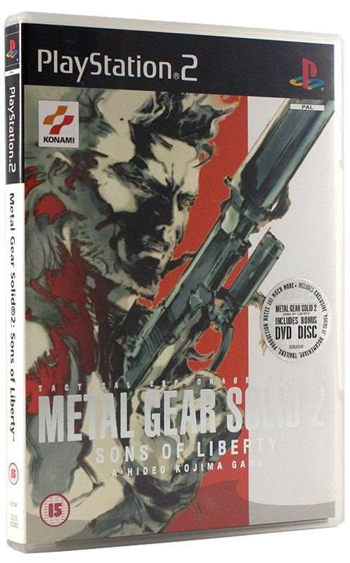 PS2 Metal Gear Solid 2 Sons Of Liberty