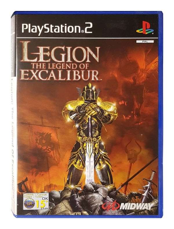 PS2 Legion The Legend Of Excalibur