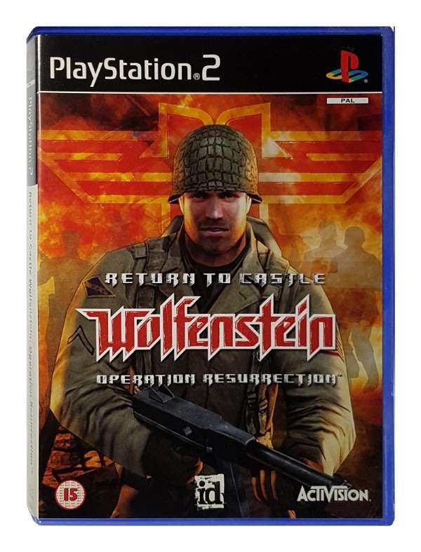 PS2 Return To Castle Wolfenstein Operation Resurrection
