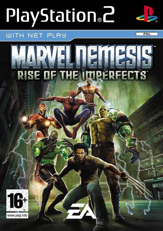 PS2 Marvel Nemesis Rise Of The Imperfects