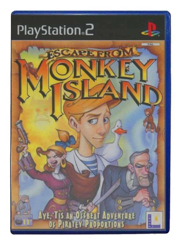 PS2 Escape From Monkey Island