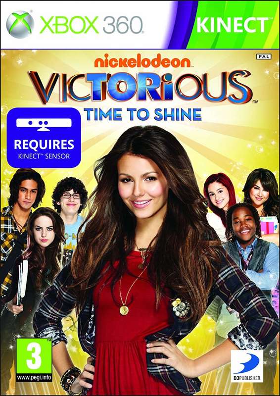 Xbox 360 Nickelodeon Victorious Time To Shine / Original Product / Sag