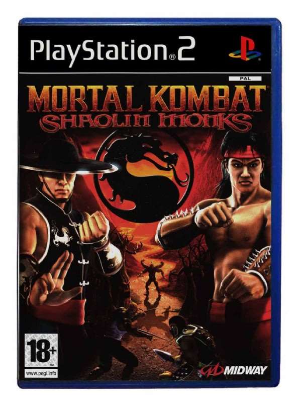 PS2 Mortal Kombat Shaolin Monks