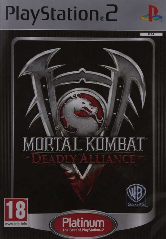 PS2 Mortal Kombat Deadly Alliance Platinum