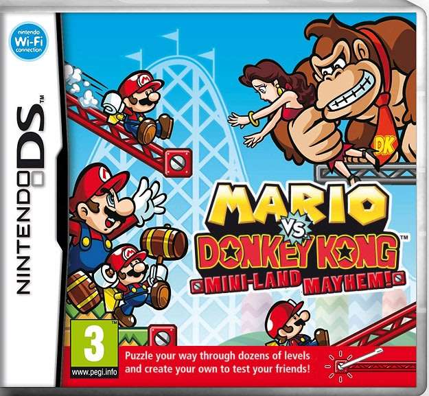 Nintendo DS Mario Vs Donkey Kong Mini-Land Mayhem / Brand New (Sealed)